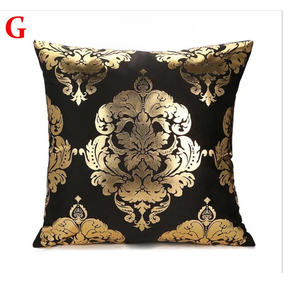 Black Series Pillow Cushion Cover / Sarung Tutup Bantal Sofa Berudru