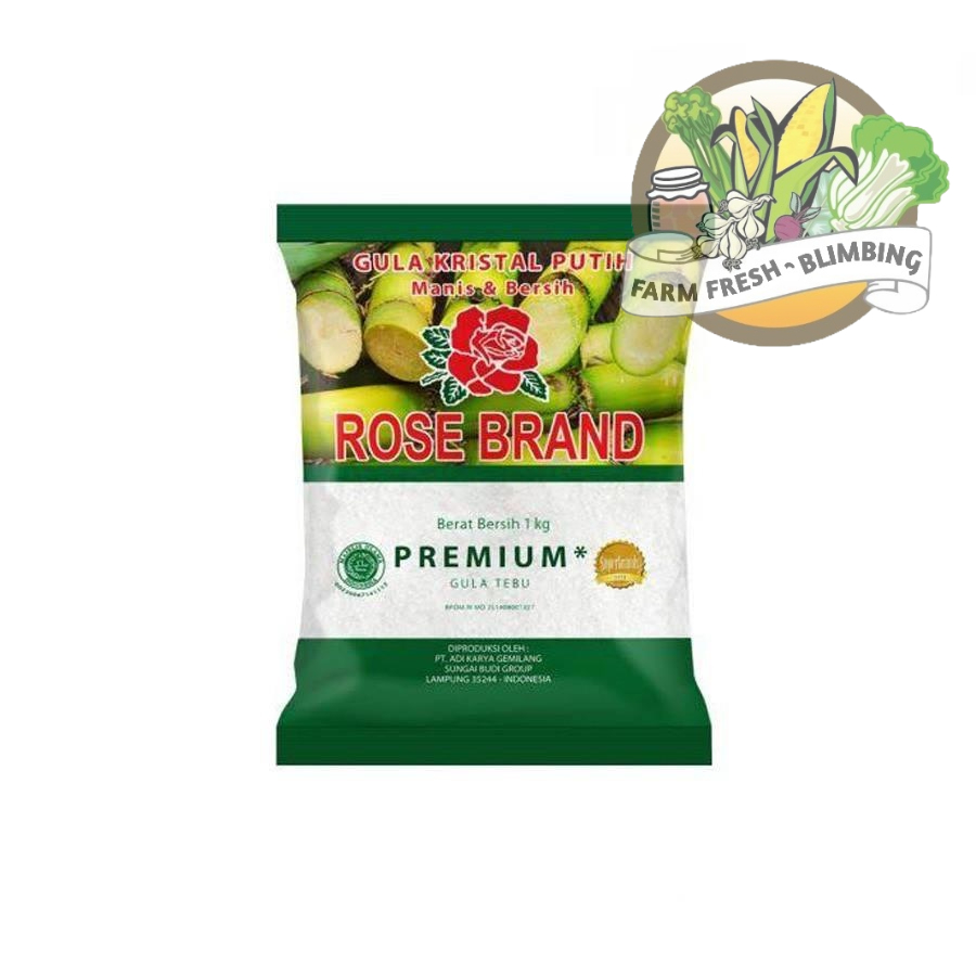 

Rosebrand Gula Putih 1 Kg Fram Fresh