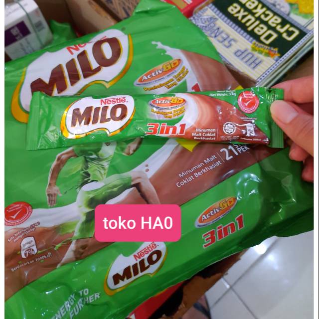 

Milo 3 in 1 malaysia 1 sachet active go