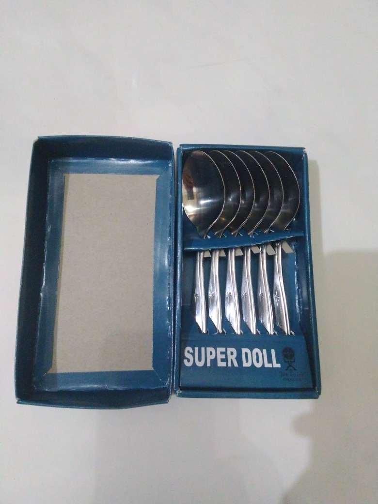 Sendok Teh Stainless Steel Super Doll