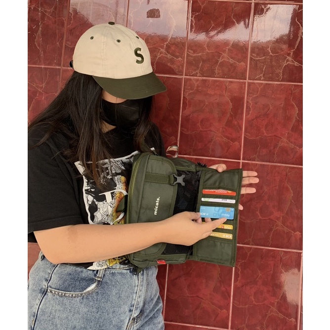Micals.co - Slingbag Mizel Tas Selempang Gantung Leher Pria