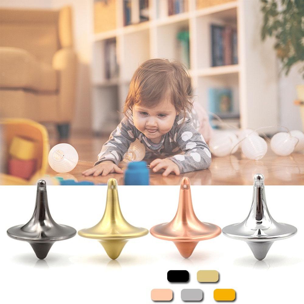 Needway Spinning Top Decor Hadiah Indah Mini Tidak Tahan Sangat Baik Akurat Gyroscope