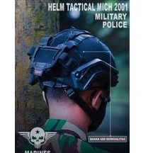 Helm Tactical Mich 2001 Cover Hitam