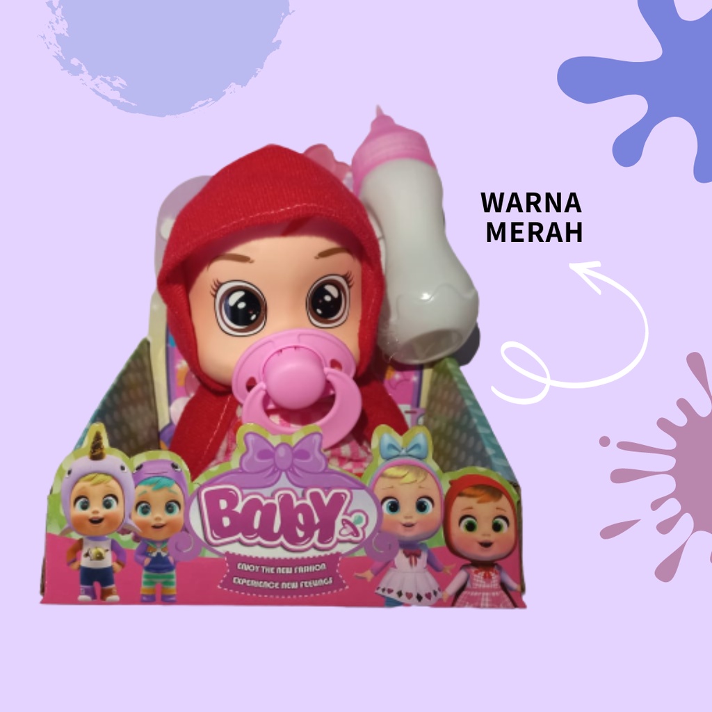 LOVELY DOLL boneka baby alive kostum animal hadiah anak cewek - MBO-222