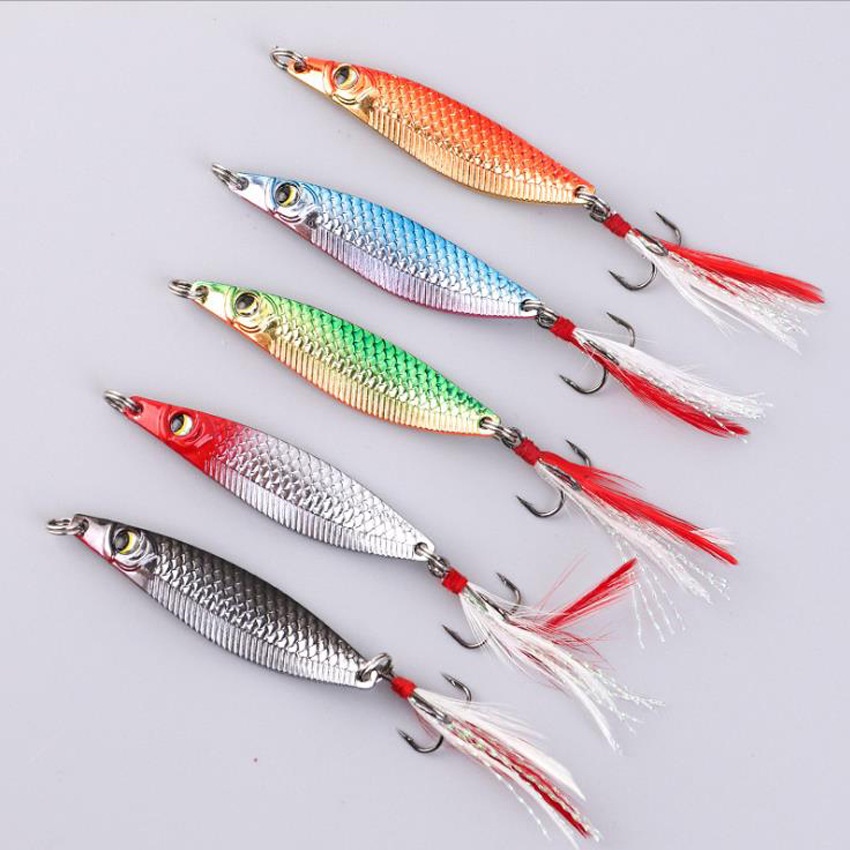 Umpan Pancing Spoon Fishing Lure mancing casting laut ultralight UL import kualitas premium 7gr 10 gram