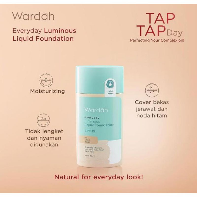 Wardah  Everyday Luminous Liguid Foundation