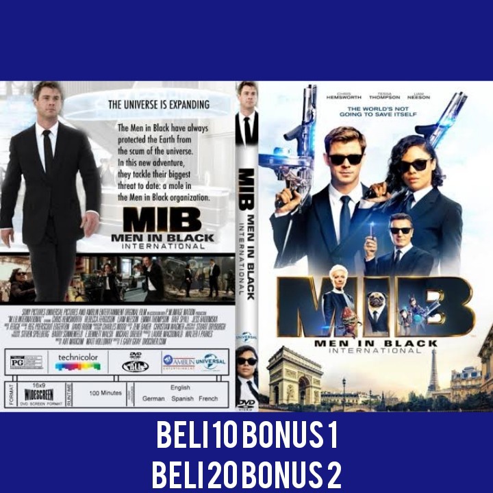Kaset DVD Men In Black International