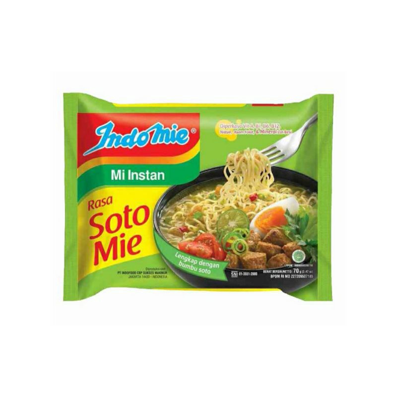

Indomie Soto Paket 10 PCS
