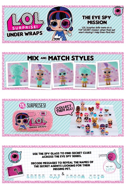 under wraps secret message