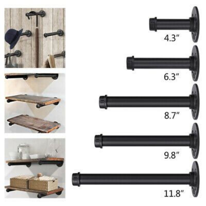 pipa besi serba guna/gantungan baju/gantungan topi/tatakan papan rak gantung/pipa besi industrial