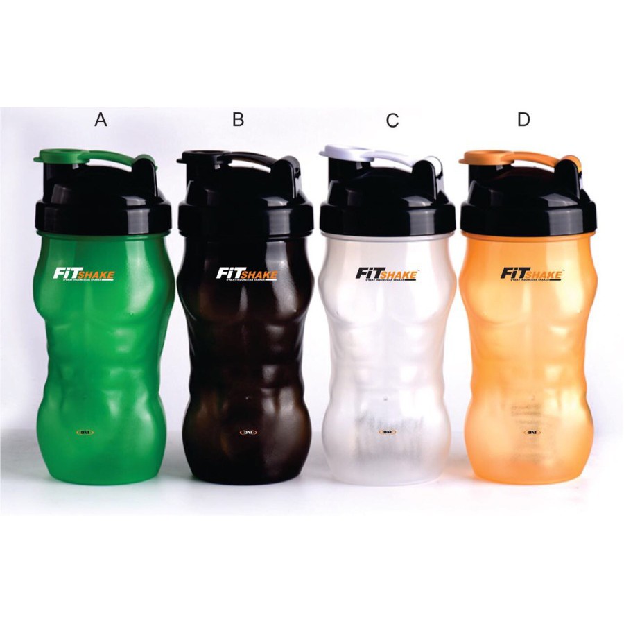 Fitshake Shaker Muscle Fitness Bottle Botol Minum Gym Tumbler