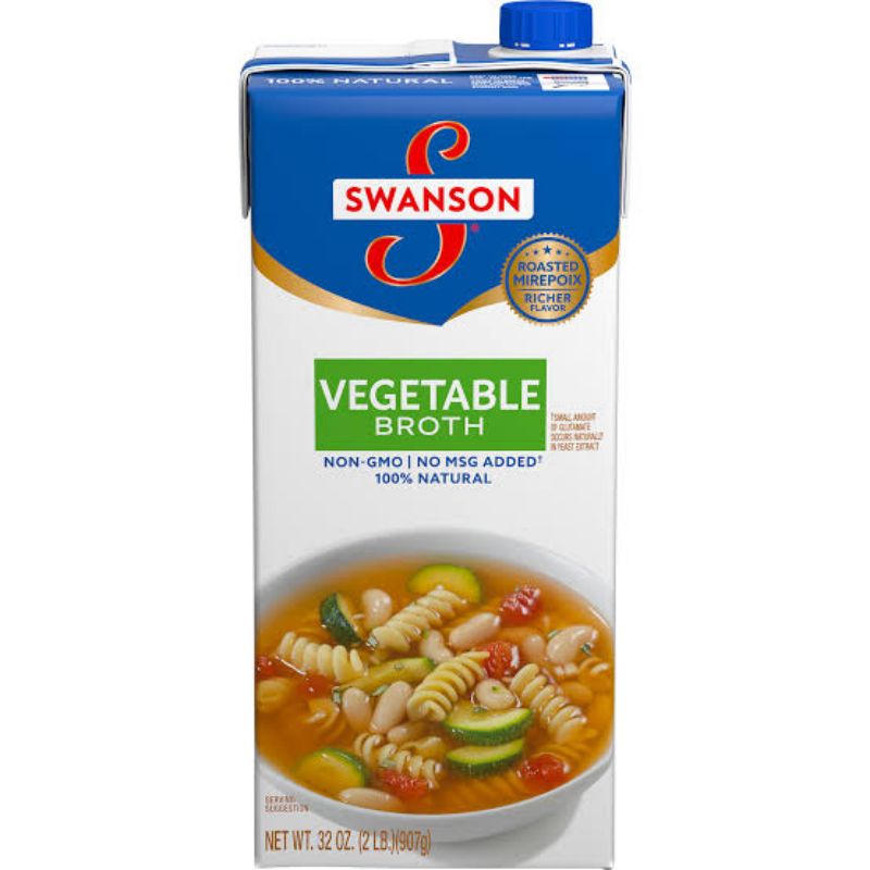 

Swanson vegetable broth 907gr | kaldu sayuran