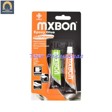

ORI Mxbon Set Lem Epoxy Serbaguna Rapid 15 Ml 2 Pcs