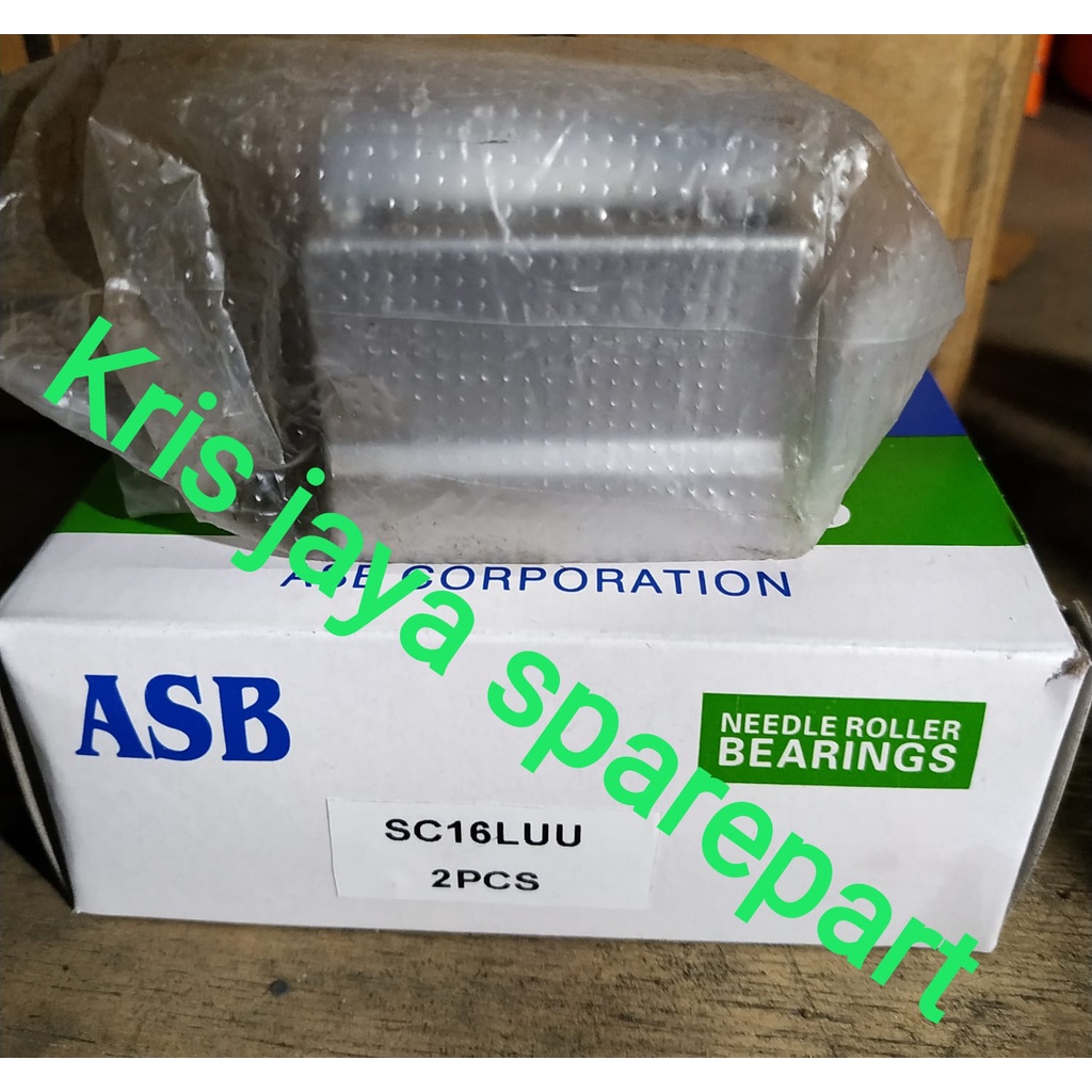 Bearing Linear Slide Bushing seri SC16LUU, SC20UU, SC20LUU, SC25UU, SC30UU, SC12UU, SC12LUU