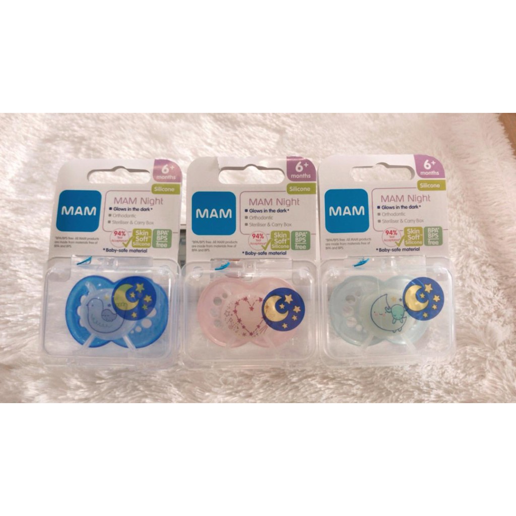 MAM PACIFIER NIGHT 6+ (GLOW IN THE DARK)