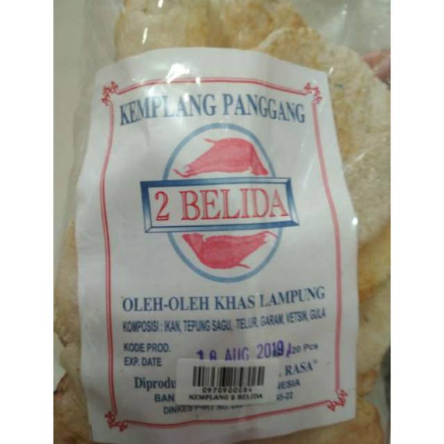 

Kerupuk Kemplang Dua Belida