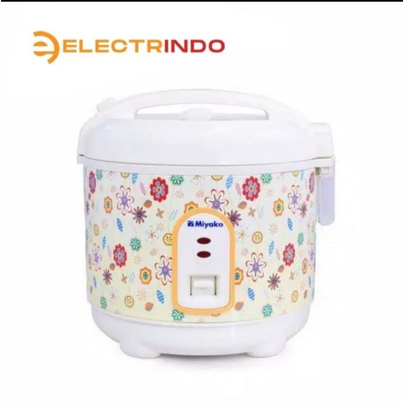 Magic Com Mini Miyako MCM609 Rice Cooker Pemanas Nasi 3in1 0.6 Liter