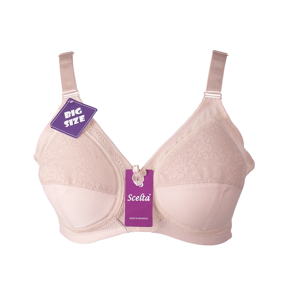 Scelta - Bra Big Size Bh Mama Ukuran Besar Jumbo Tanpa Kawat Scnc 048