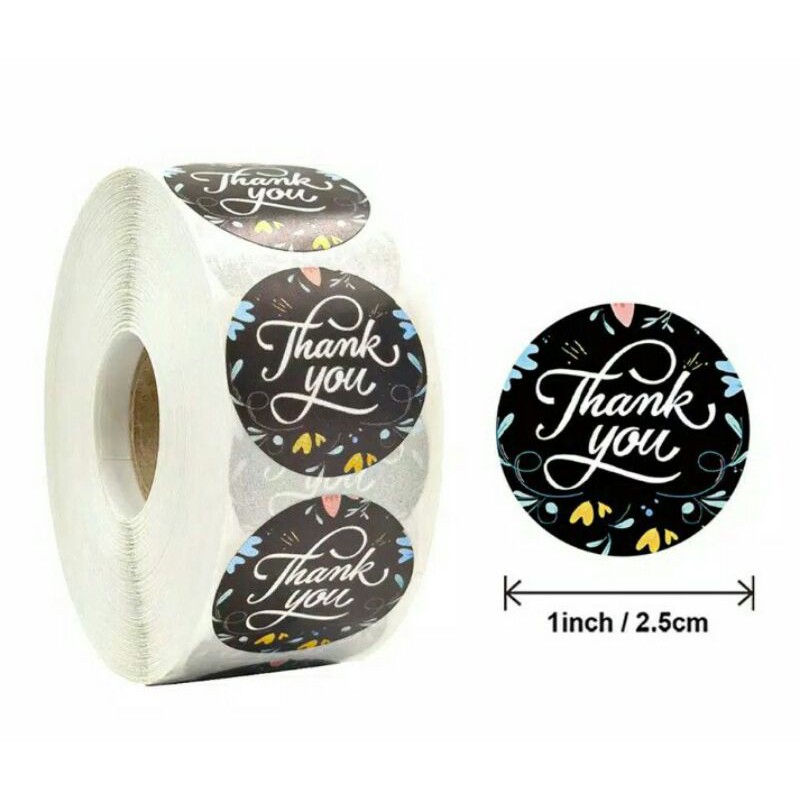 

Stiker label Thank You lucu B10 utk hiasan paket/bingkisan/souvenir/pesta/serbaguna