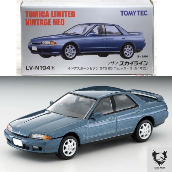 Tomica Limited Vintage Neo Tlv-N194B Nissan Skyline Gts25 Typex G Blue By Eastern