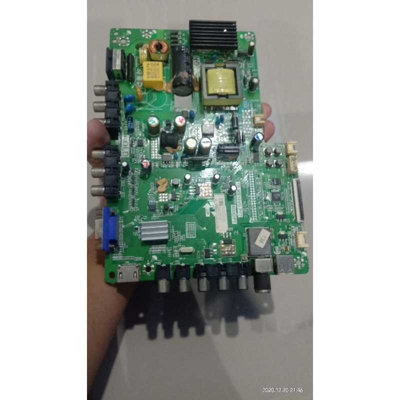 PLD28T655 - PLD28D655 - Mb - Mainboard - Motherboard - Mobo - Micom - Modul - Mesin Tv LED Polytron 