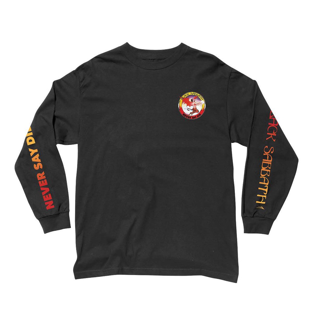 LAKAI X BLACK SABBATH NEVER SAY DIE LONG SLEEVE TEE