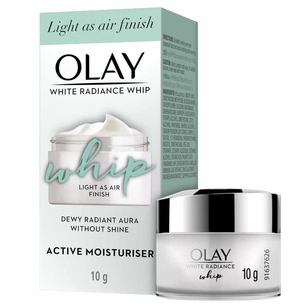 OLAY WR WHIP LIGHT AS AIR FINIS ACTIVE MOISTURISER 10GR