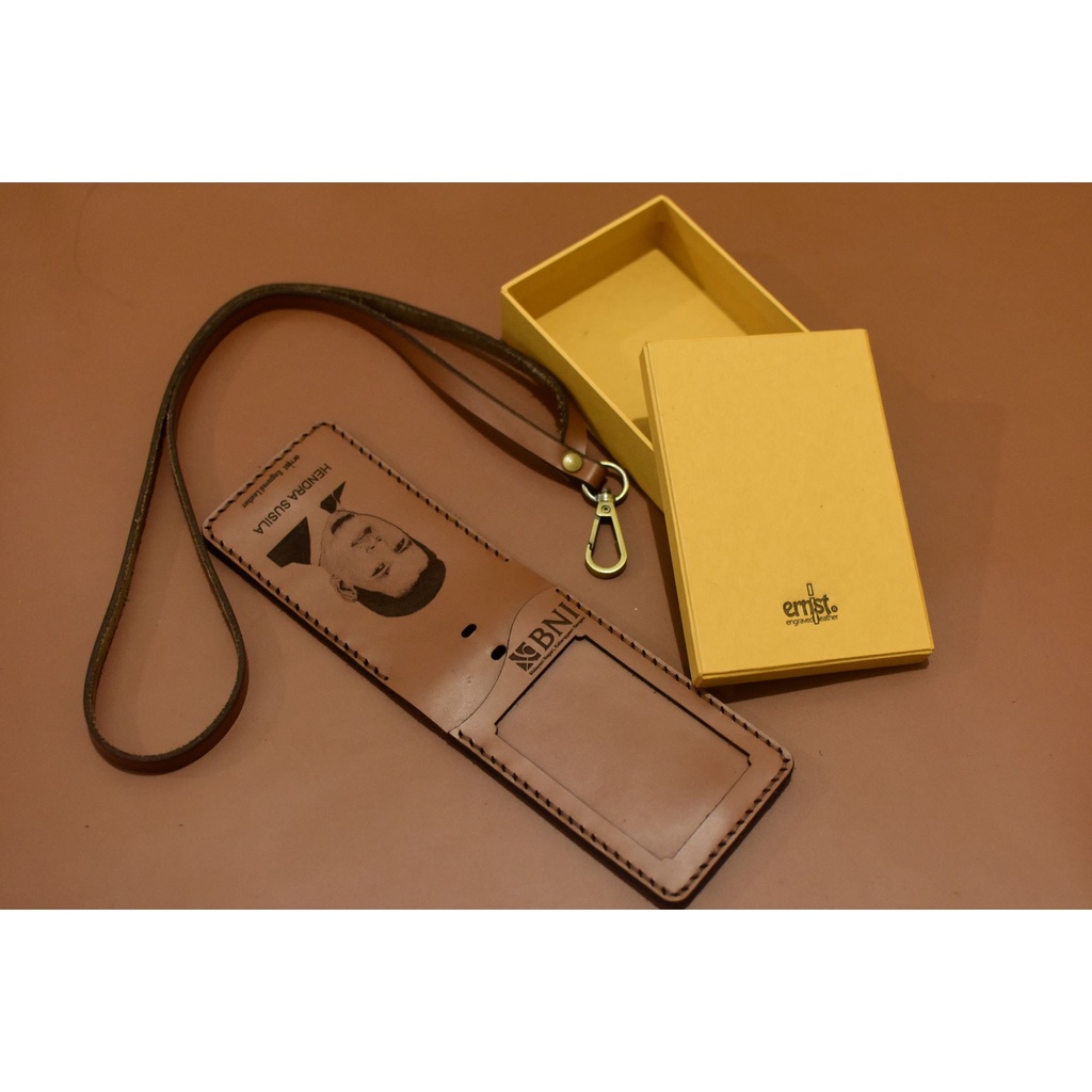 

ERNIST - A03 ID CARD HOLDER // Kulit Sapi Asli