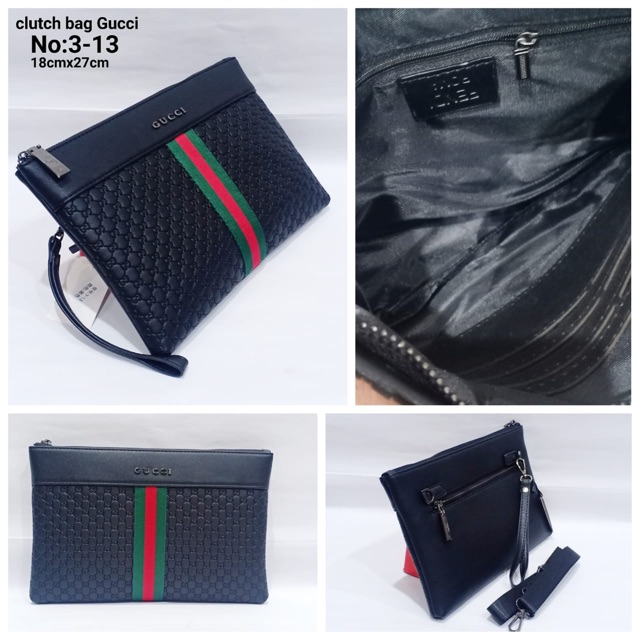 Clutch Gucci premium Quality Tas tangan pria dan wanita handbag import