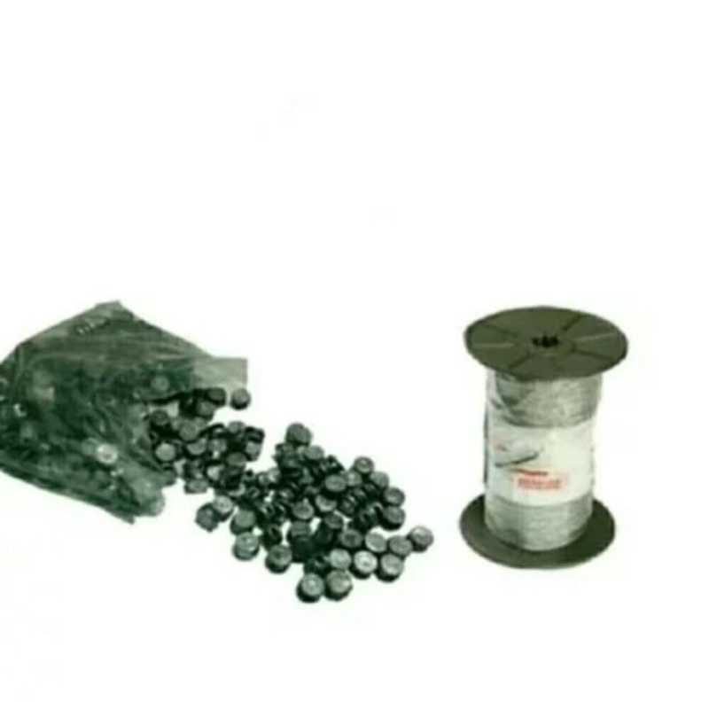 Kawat segel PLN dan Timah 12mm - kawat dan timah segel PLN PDAM