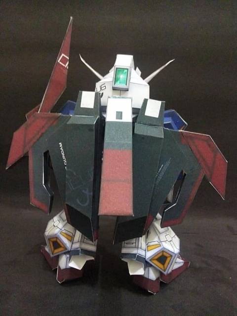 DIY SD MSZ-006 Hyper Zeta Gundam Papercraft