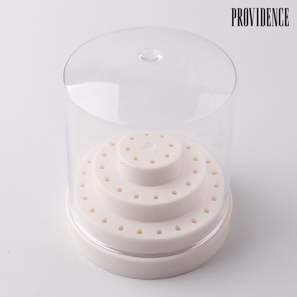 Providence Rak Stand Display Mata Bor Kikir Kuku 48 Lubang Portable Untuk Nail Art