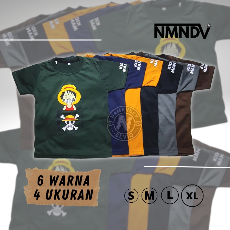 BAJU / KAOS DISTRO ANAK LAKI-LAKI TANGGUNG &amp; PEREMPUAN / ATASAN / TSHIRT / T SHIRT / BAHAN KATUN / MOTIF HIGH QUALITY / ONE PIECE