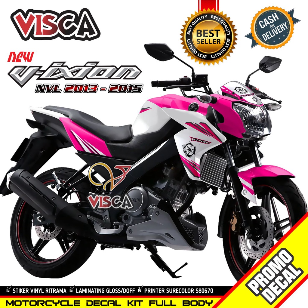 Decal Vixion New Full Body Decal Vixion NVL Full Body Stiker Vixion NVL Full Body Stiker Vixion New 