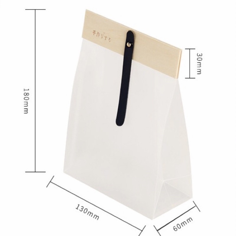 Kantong Plastik Transparan - Transparent Plastic Bag for Cookies