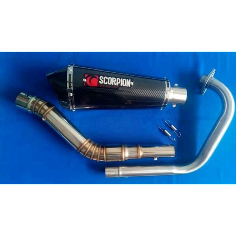 KNALPOT RACING SCORPION FULSYSTEM MOTOR VIXEON,CBR,R15,NMAX ALL MOTOR