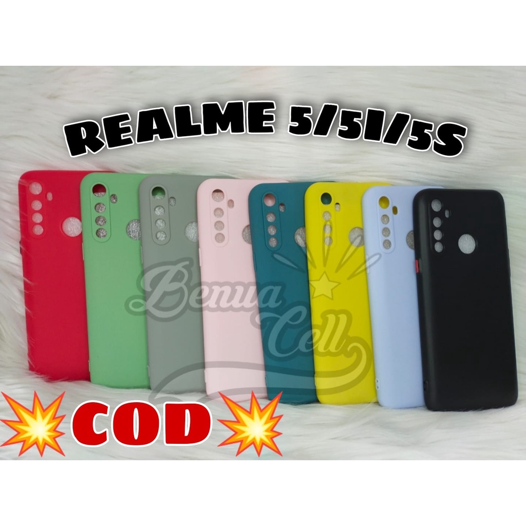 SOFTCASE MACARON REALME 5/5I/5S -REALME REALME C17 // SOFTCASE MACARON PROTECTION KAMERA - BD