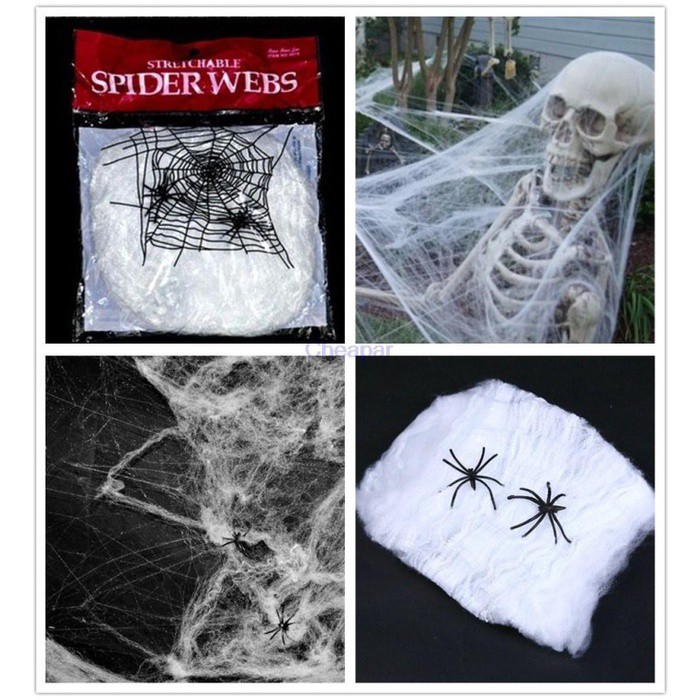 Spider web sarang laba laba jaring horor halloween