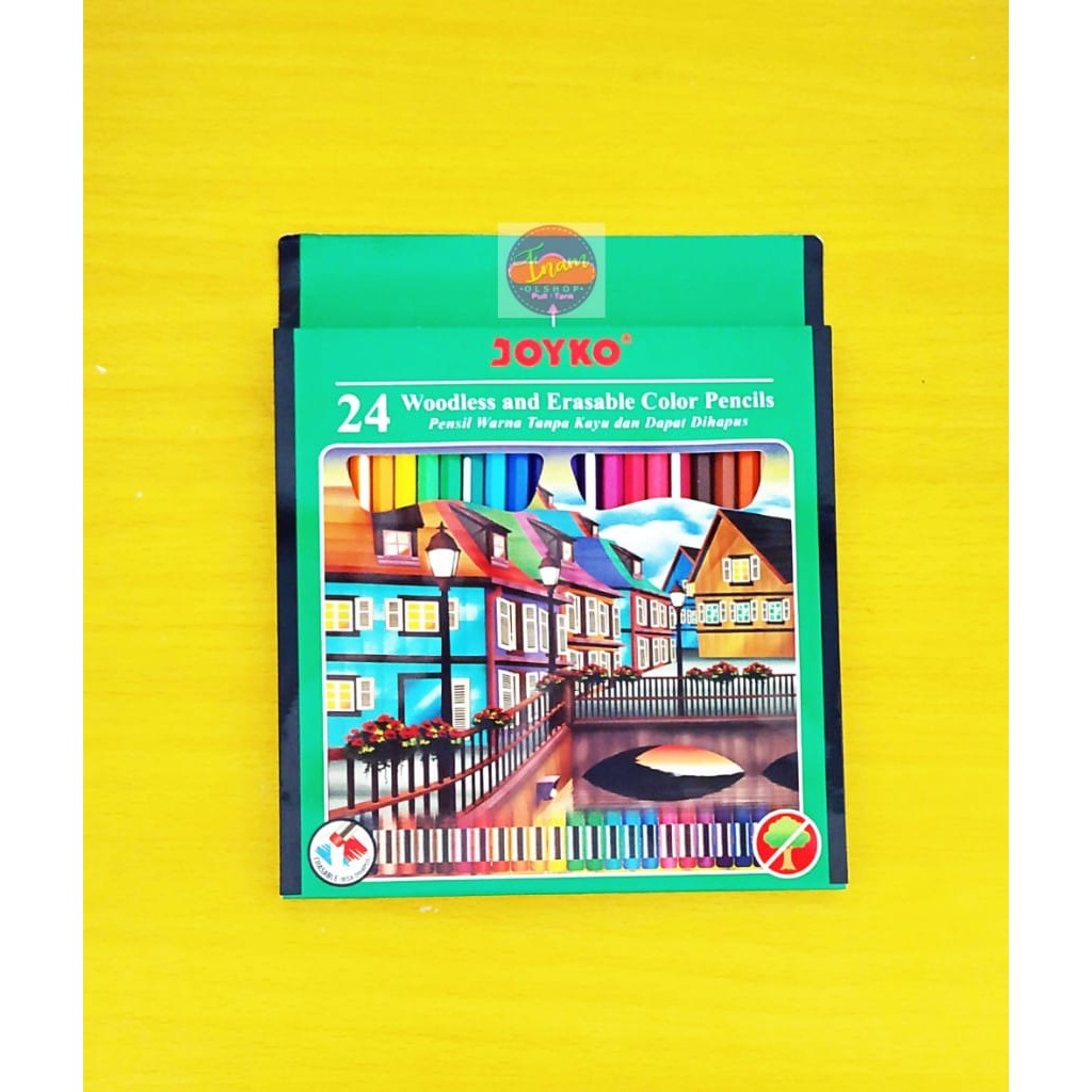 

Joyko Pencil 24 Warna PJ Hapus CP115