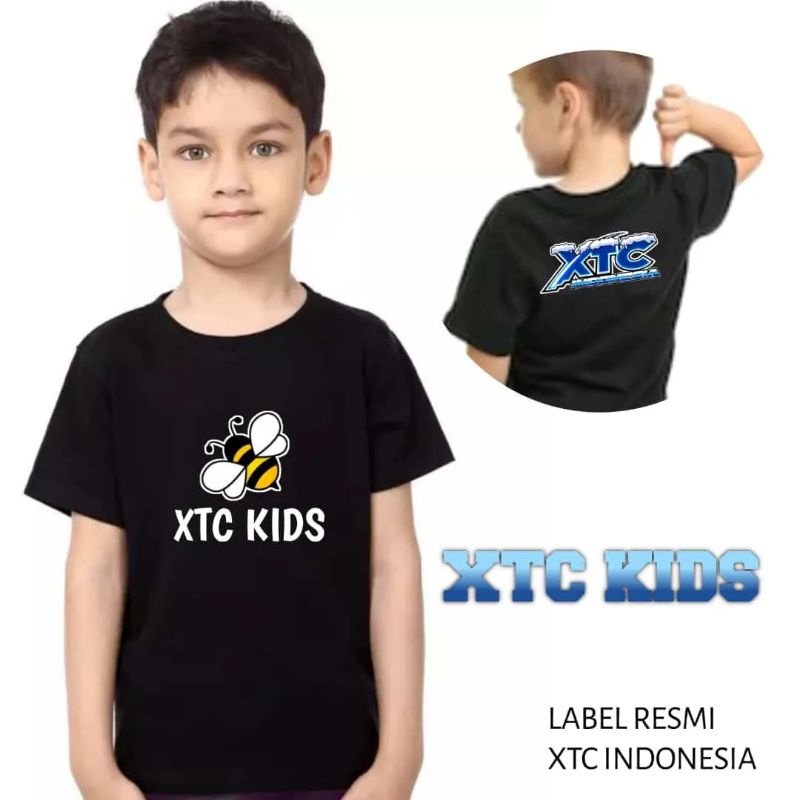Kaos Anak XTC KIDZ BERLABEL RESMI DPP XTC INDONESIA