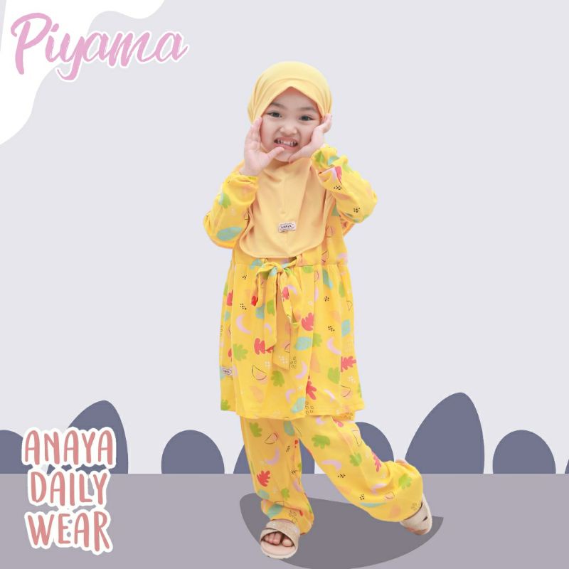 PIYAMA SS-XXL dan DEWASA DAILY ANAYA by ANAYA HIJAB anayahijab