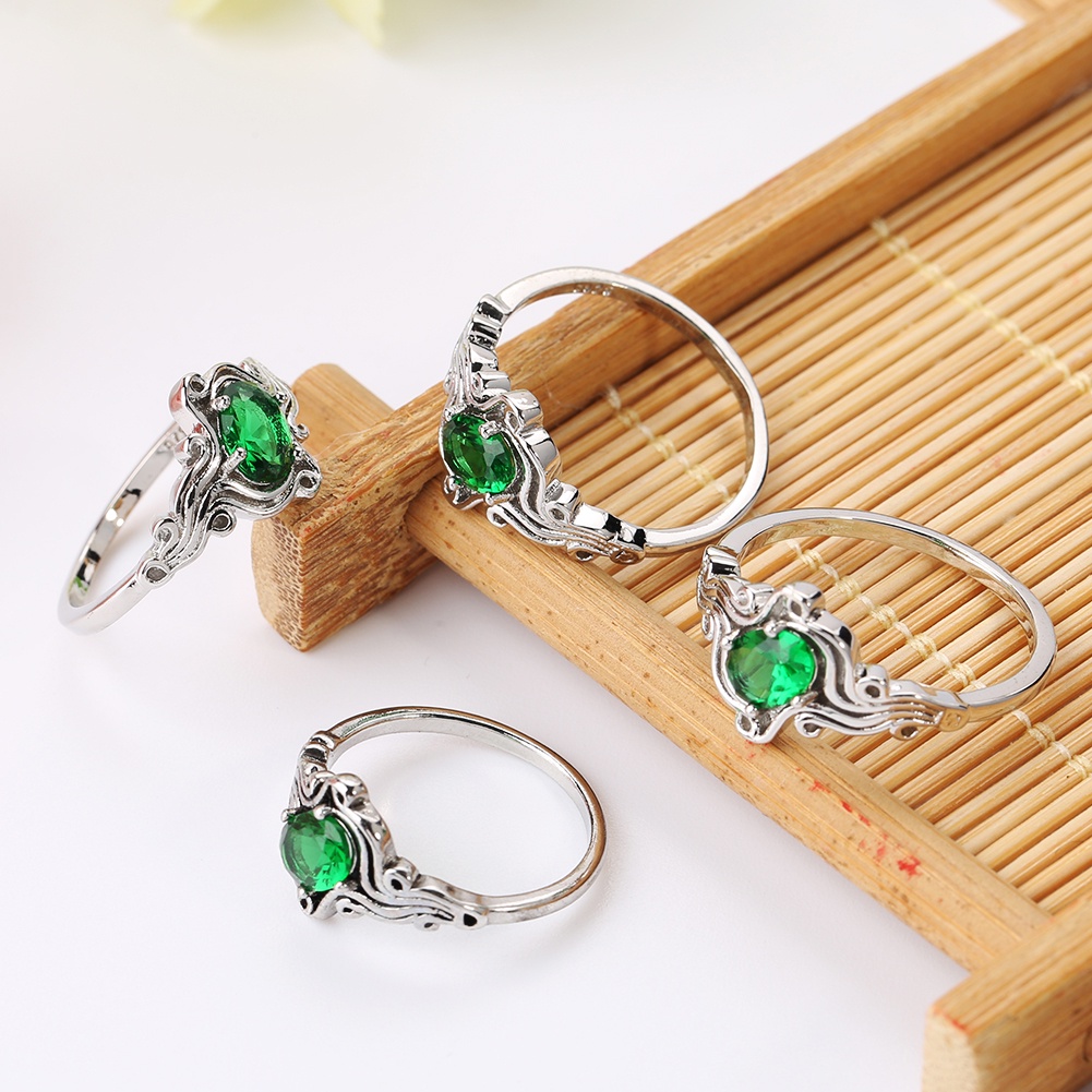 Hu Hu Hu Hu Hu Alat Bantu Pasang Kacamata♡ Cincin Wanita Hias Berlian Imitasi Gaya Elegan Untuk Pesta Pernikahan