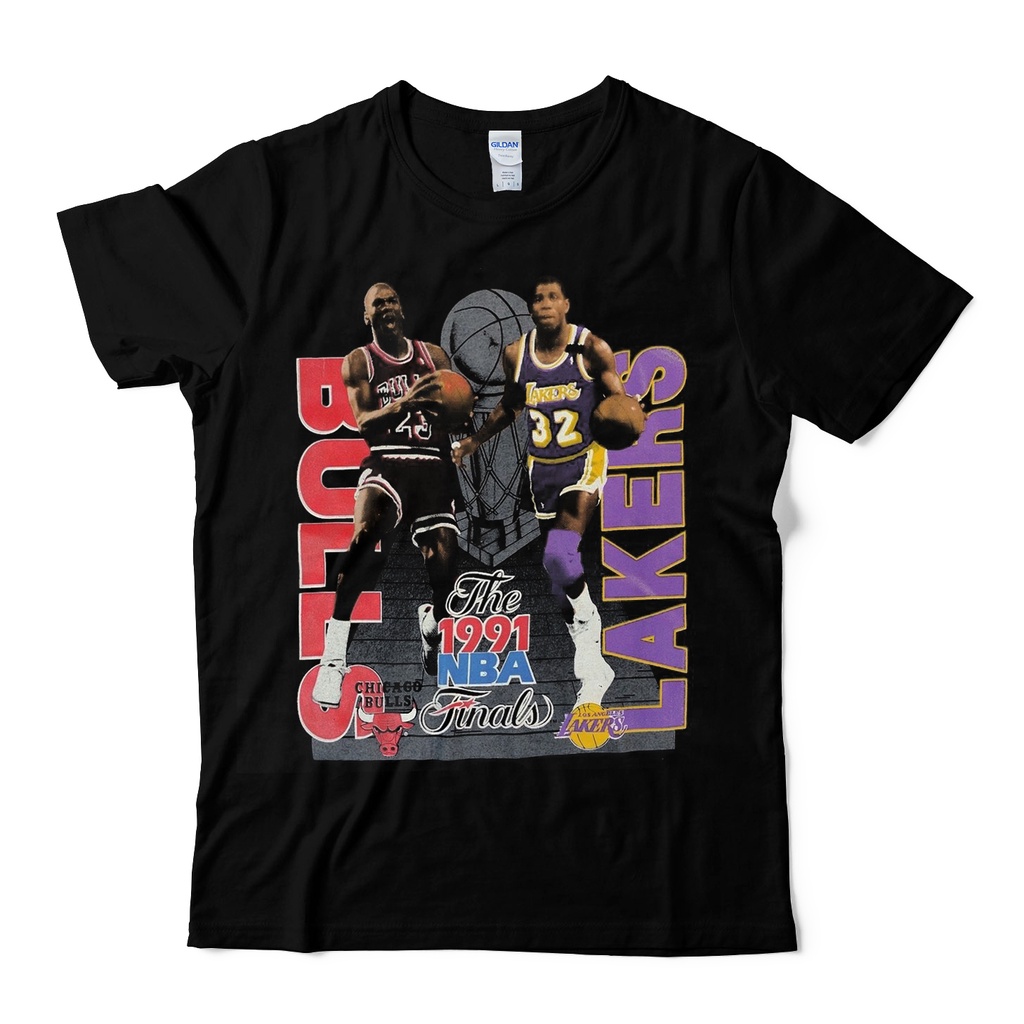 Kaos Chicago bull Nba Champions t shirt Basket vintage tee