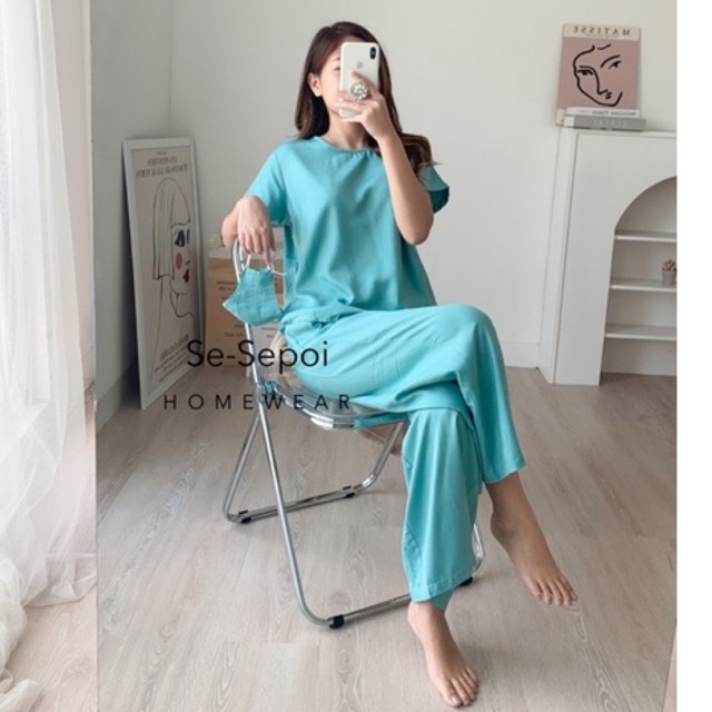 Sesepoi Stormi Set - Cullote Set Piyama / Set cullote / Set Piyama / Baju tidur wanita