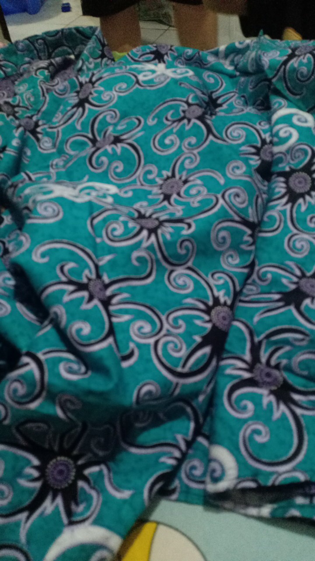 Aska Couple, Batik Couple Keluarga Motif Asmad Biru Terbaru