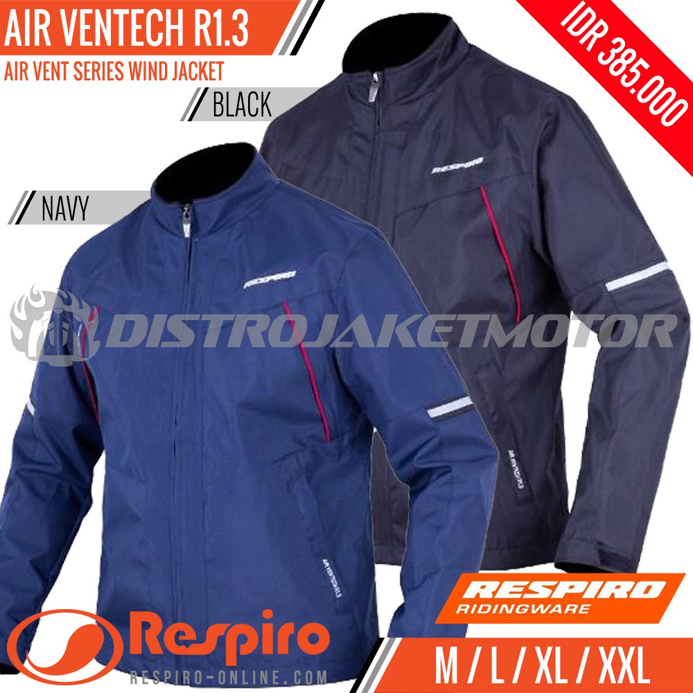 Jaket Respiro AIR VENTECH R1.3 | Jaket Motor Anti Angin
