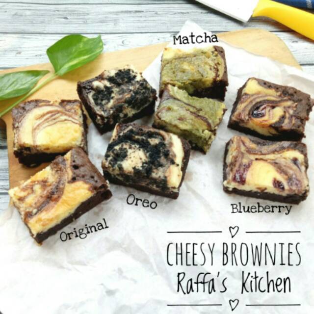 

Cheese Brownies Raffa's Kitchen Varian Rasa