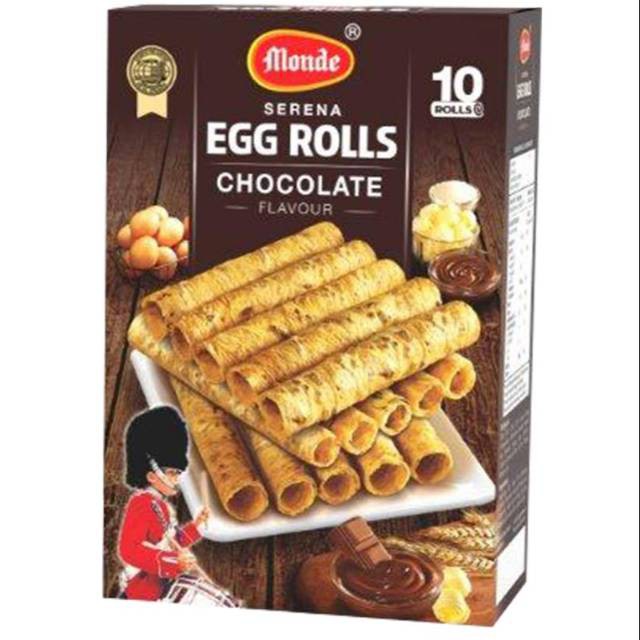 

Monde Cookies Serena Egg Roll Chocolate 70G - bloramart