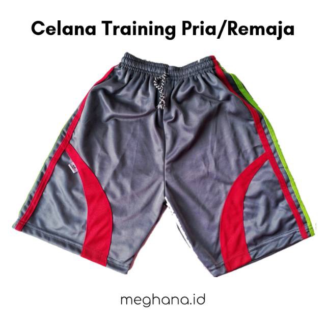 Celana Pendek Kolor / Celana Training Pendek Pria Olahraga / Celana Futsal / Training Size L