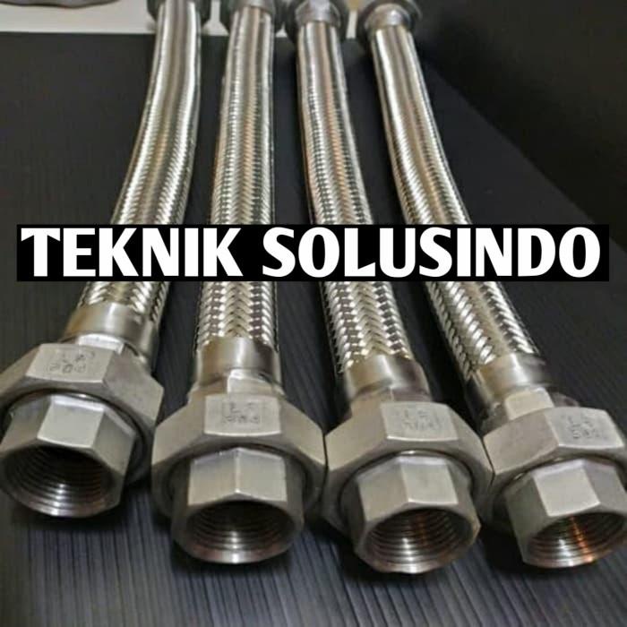 Jual Selang Flexible Stainles Flexible Metal Hose 1/2"Inch X 13Cm